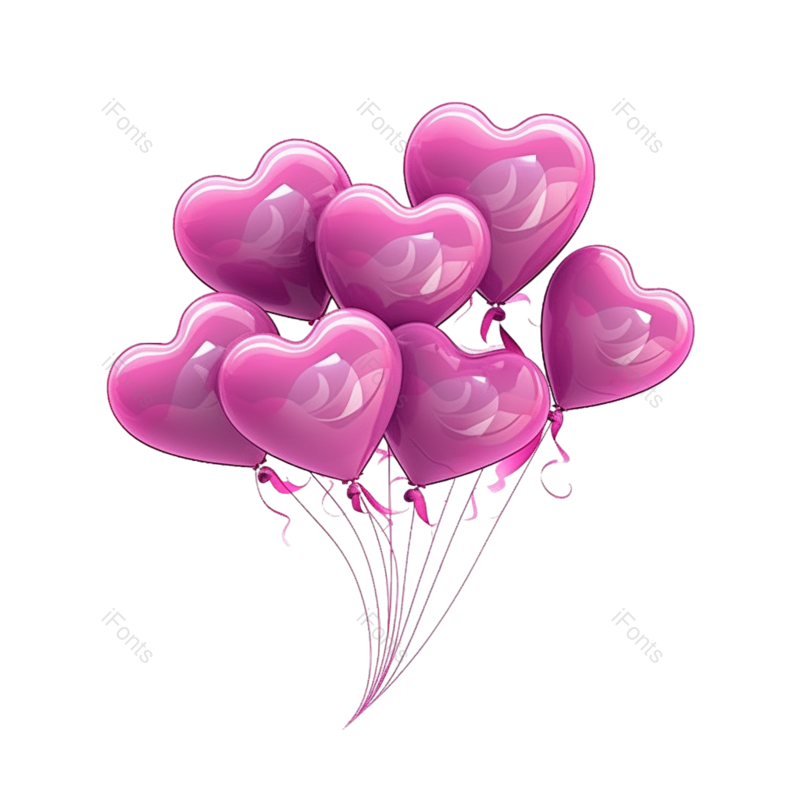 装饰图片,形状元素,节日PNG,幸福免抠素材